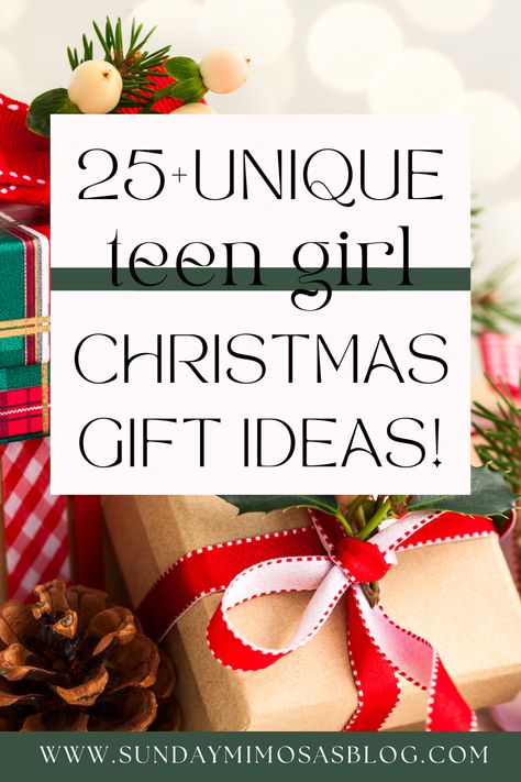 Cool Christmas gift ideas for teenage girl! We've found the BEST Christmas gifts every teenage girl wants!! We know that finding gifts for teen girls can be tough, but don't worry, we've got you covered! From Owala water bottles and jellycat plush toys to Byoma skincare and gel manicure kits, our teen girl gift guide has everything she's asking for and more. Check out our latest post for more Christmas gift ideas for everyone on your list. Christmas Gifts For 14-15 Girl, Christmas Gifts For Girls 14-16, Teenage Girl Christmas Gifts, Cool Christmas Gift Ideas, Stocking Stuffers For Teenagers, Teen Girl Gift Guide, Popular Gifts For Teens, Christmas Gift Ideas For Teenage Girl, Byoma Skincare