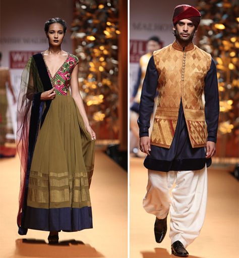 Manish Malhotra’s ‘Phulkari’ collection at Wills India Fashion Week - WeddingSutra Blog Manish Malhotra Menswear, Amazing Wedding Ideas, Phulkari Suit, Desi Outfits, Happy Dresses, Wedding Photoshoot Poses, India Fashion Week, Manish Malhotra, Wedding Sutra