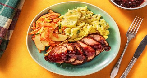 Pork Tenderloin with Apple Slaw Recipe | HelloFresh