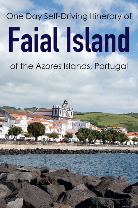 One Day on Faial Island in the Azores | Self-Driving Itinerary.  Faial Island is part of the Azores archipelago of Portugal. #portugal #azores #faial #horta Azores Travel, Portugal Azores, Azores Islands, Travel Portugal, Portugal Travel Guide, The Azores, Travel Spain, Blue Hydrangeas, European Vacation