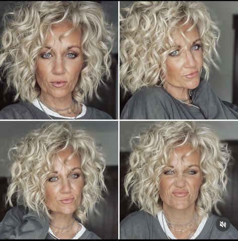 Natural Curly Hair Cuts, Haircuts For Women Over 50, Gorgeous Hairstyles, Curly Hair Photos, Wake Up In The Morning, Hairstyles And Haircuts, Curly Hair Updo, Curly Hair Styles Easy, Curly Hair Inspiration