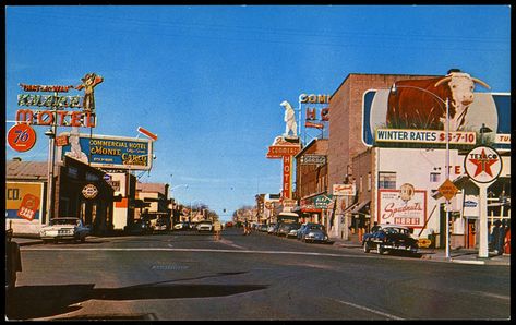 Elko, 1959 | Elko, Nevada Elko Nevada, Bad Photos, Space Race, Street Signs, Street Scenes, Sedona, Us Travel, Vintage Photos, Nevada