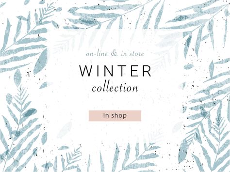 Fairy tale winter collection on Behance New Winter Collection Poster, Winter Collection Logo, Winter Branding Graphic Design, Winter Collection Poster Design, Winter Advertising, Winter Market Poster, New Collections Poster, Saraswati Painting, Impress Quotes