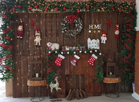 Christmas Photo Background, Noel Decor, Photo Backdrop Christmas, Backdrop Christmas, Christmas Photoshoot, Office Christmas, Christmas Party Decorations, Christmas Deco, Photo Backdrop