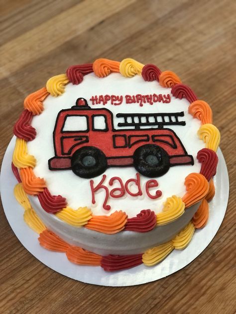 Simple Fire Truck Cake, Fire Truck Birthday Cupcakes, Firetruck Birthday Cake, Fire Truck Birthday Cake, Fire Truck Cake, Truck Birthday Cake, Firetruck Cake, Truck Birthday Cakes, Fire Truck Birthday