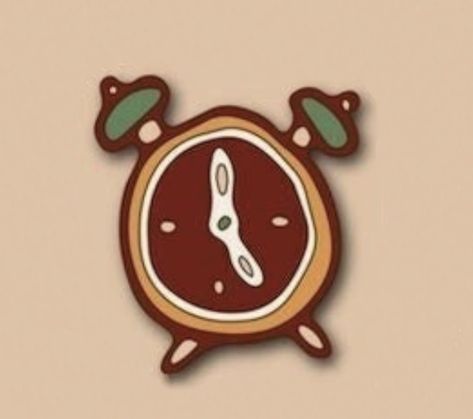 Cute Clock App Icon, Clock Iphone Icon, App Icon Aesthetic Clock, Fall Clock App Icon, Orange Clock Icon, Clocks Fall Back, Orange Phone, Ios Homescreen, Halloween Orange