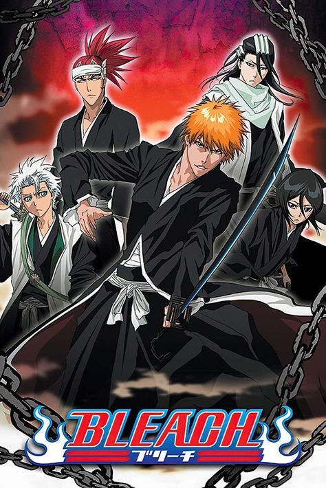 PRICES MAY VARY. Manga / Anime TV Show Poster Group - Chained Size: 24" x 36" Manga / Anime Poster Tensa Zangetsu, Toshiro Hitsugaya, Byakuya Kuchiki, Anime Tv, Anime Group, Anime Bleach, Bleach Characters, Anime Poster, Bleach (anime)