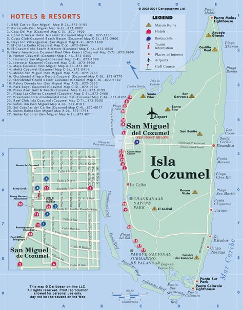 Cozumel Cruise Port, Occidental Cozumel, Cozumel Mexico Map, Iberostar Cozumel, Cozumel Beach, Cozumel Map, Cancun Beaches, Allegro Cozumel Mexico, Mexico Map