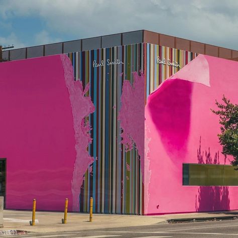 Paul Smith Signature Stripe Exterior Update, LA. Paul Smith, Stripes, Exterior, Art