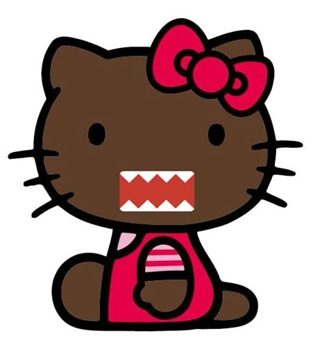 Domo And Hello Kitty, Kitty Pictures, Charmmy Kitty, Hello Kitty Aesthetic, Emo Wallpaper, Rawr Xd, Scene Kids, Scene Emo, Hello Kitty Pictures