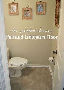 how to create the look of a stone floor out of old linoleum, bathroom ideas, chalk paint, flooring, how to, painting, small bathroom ideas Painted Linoleum Floor, Painted Linoleum, Painting Linoleum Floors, Paint Linoleum, Painted Vinyl Floors, Summertime Decor, Lacquer Paint, Painted Vinyl, Painted Drawers