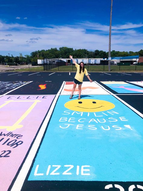 Jesus Senior Parking Spot, Jesus Parking Spot Painting, Senior Parking Spaces Jesus, Senior Parking Spaces Bible Verses, Senior Parking Spaces Christian, Christian Senior Parking Spots, Up Senior Parking Spot, Senior Life Is Good Parking Spot, Parking Lot Painting Senior