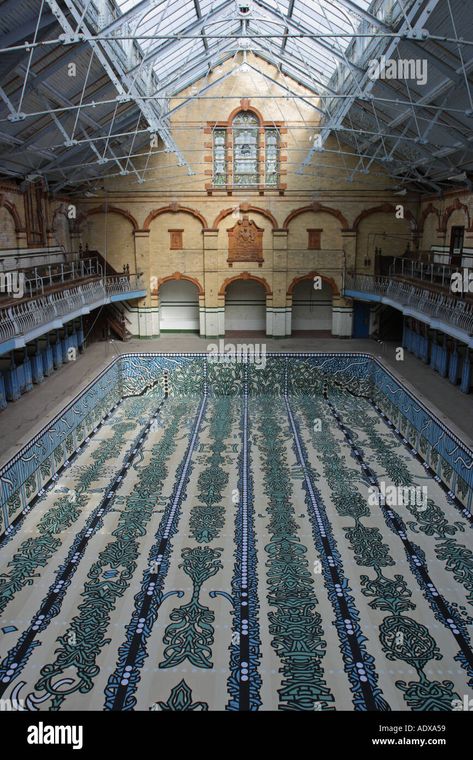 Victoria Baths Manchester, Swimming Pool Architecture, Indoor Swimming Pools, First Class, City Photo, Manchester, Swimming Pools, Photo Image, Stock Images