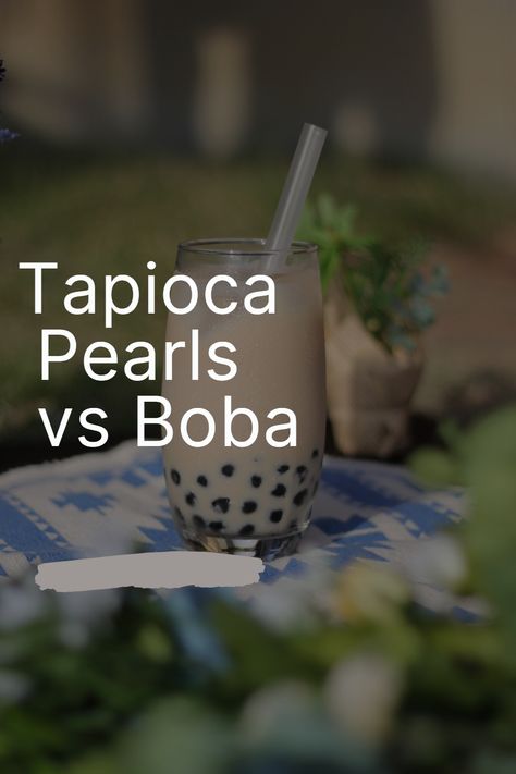 Love bubble tea? Take a look at what tapioca is, the differences between tapioca pearls and boba, as well as how to make them. Wheat Substitute, How To Make Boba, Tapioca Pudding, Cassava Flour, Tapioca Pearls, Tapioca Flour, Brazilian Food, Three Ingredient, Bubble Tea