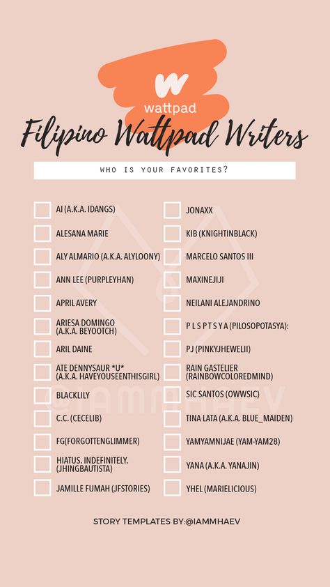 Wattpad Password Ideas, Filipino Names Girl, Wattpad Recommendation List, Filipino Last Names, Wattpad Vibes, Best Wattpad Stories, Wattpad Authors, Aesthetic Finds, Best Wattpad Books