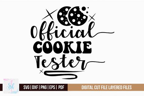 Official Cookie Tester Svg Design Official Cookie Tester, Design Ad, Ad Design, Svg Design, Creative Fabrica, Linux, Click Here, Mac, Graphic Design