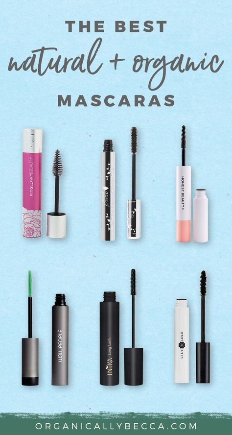 Best natural organic mascaras, mascara, lashes, cruelty free, organic skincare, holistic, green beauty, clean beauty, non toxic, paraben free, makeup, natural cosmetics, vegan, ethical, non-toxic ingredients, blogger, swatches, swatch, skin care, sensitive eyes, lash growth serum Best Organic Mascara, Non Toxic Mascara, Best Natural Mascara, Organic Mascara, Toxic Makeup, Healthy Makeup, Nontoxic Beauty, Brow Products, Lash Growth Serum