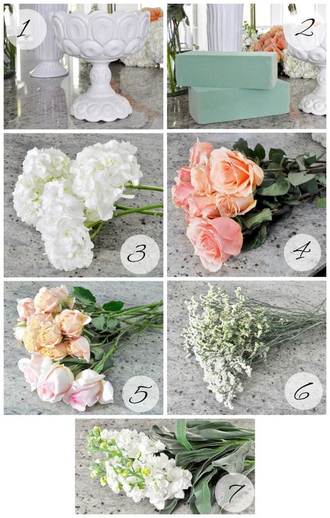 Step by step floral arrangement and supply list. Love the colors of the flowers! #floralarrangement #florals Floral Arrangements Diy Tutorials, Nail Art Flower, Fake Flower Arrangements, Spring Flower Arrangements, Flower Arrangement Designs, Spring Floral Arrangements, Artificial Floral Arrangements, Home Floral Arrangements, Diy Arrangements