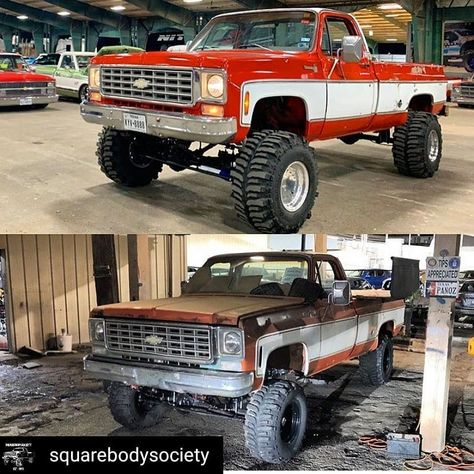 70s Chevy Truck, Chevy Truck Lifted, Classic Trucks Chevy, Chevy Trucks Lifted, Pretty Trucks, 1978 Chevy Truck, Truck Lifted, Trucks Lifted, Big Ford Trucks