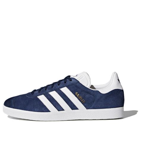 Looking for timeless style? adidas Gazelle can be the answer. It is now a beloved classic for every streetwear lover. \n Adidas Gazelle White, Adidas Gazelle Blue, Adidas Gazelle Women, Colorful Inspiration, Adidas Handball Spezial, Adidas Handball, Navy Girl, Adidas Originals Gazelle, Handball Spezial