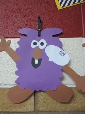 "Rhyming Dust Bunnies" craft Rhyming Dust Bunnies, Preschool Language Arts, Dust Bunny, Prek Crafts, Cvc Words Kindergarten, Bunny Craft, Spring Classroom, Kindergarten Language Arts, Fall Lessons