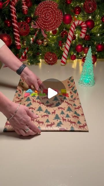 Stu Lux on Instagram: "👉 Comment ‘STULUX’ if you like this Christmas wrapping paper, I will show you the strong paper I used🎄
🥰 I LOVE wrapping TOYS for Christmas 🎁⭐️ Easy Gift Wrapping for THICK ITEMS That Aren’t Flat or Boxed 🎁 how to wrap a BALL 
.
#giftwrapping #howto #xmas #christmas #stulux #christmascountdown #countdowntochristmas #christmasgiftideas #giftideas #christmasgifts #christmascountdown #christmasideas #christmaswrappingideas #giftideas" Wrapping A Flat Gift, How To Wrap A Ball Present, How To Fold Wrapping Paper Into A Bag, How To Wrap Flat Presents, Toy Wrapping Ideas, Wrap Flat Gift, Flat Gift Wrapping Ideas, Wrapping Flat Gifts, Gift Wrapping Videos Tutorial