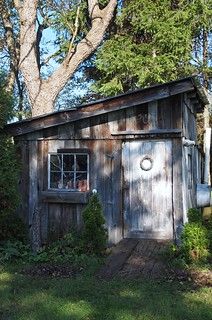 Our Garden Shed | LolliePatchouli | Flickr Decorating Garden, Rustic Shed, Garden Interior, Greenhouse Shed, Small Sheds, Barns Sheds, Backyard Sheds, Potting Sheds, Garden Greenhouse