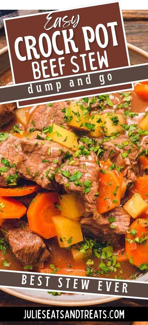 Crock Pot Beef Stew, Crockpot Beef Stew, Classic Beef Stew, Crock Pot Beef, Crockpot Recipes Beef Stew, Easy Crockpot Dinners, Beef Stew Crockpot, Pot Beef Stew, Slow Cooker Beef Stew