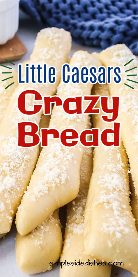 This Little Caesar’s crazy bread recipe is a great side dish that the entire family will love no matter when you serve it. #numstheword #crazybreadlittlecaesars #littlecaesarscrazybread #crazybread #crazybreadrecipe #lilcaesarscrazybread #littlecaesarcrazybread #littlecaesarscrazybreadrecipe Crazy Pizza Crust Recipe, Pizza Hut Breadsticks Recipe, Little Ceasers Crazy Bread, Little Caesars Crazy Bread Recipe, Crazy Bread Recipe, Little Caesars Crazy Bread, Pizza Breadsticks, Crazy Bread, Pizza Friday