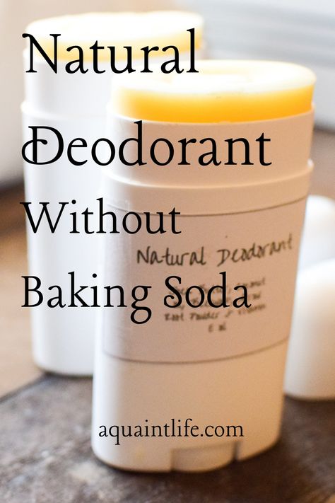 This Natural Deodorant Without Baking Soda is great for sensitive skin and is made from simple ingredients. How To Make Homemade Deodorant, Homemade Deodorant Without Baking Soda, How To Make Deodorant, Diy Deodorant That Works, Diy Deodorant No Baking Soda, Home Made Deodorant Recipes, Home Made Deodorant, Natural Deodorant Without Baking Soda, Diy Deodorant Stick