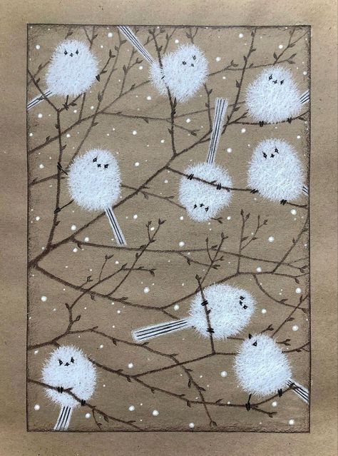 Trin For Trin Tegning, Diy – Velikonoce, Easter Board, 귀여운 음식 그림, Easter Decorations Ideas, Winter Art Projects, White Birds, Easy Easter Decorations, Stick Crafts