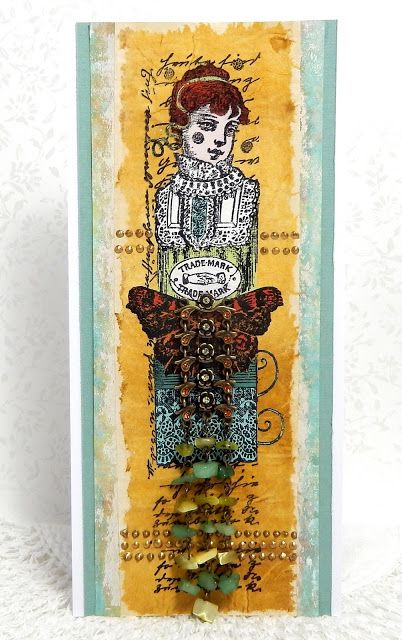 PaperArtsy Lynne Perrella LPC044 1a Paper Artsy, Paint Stencils, Mixed Media Cards, Frantic Stamper, Encaustic Art, Original Collage, Craft Studio, Stencil Art, Simon Says Stamp