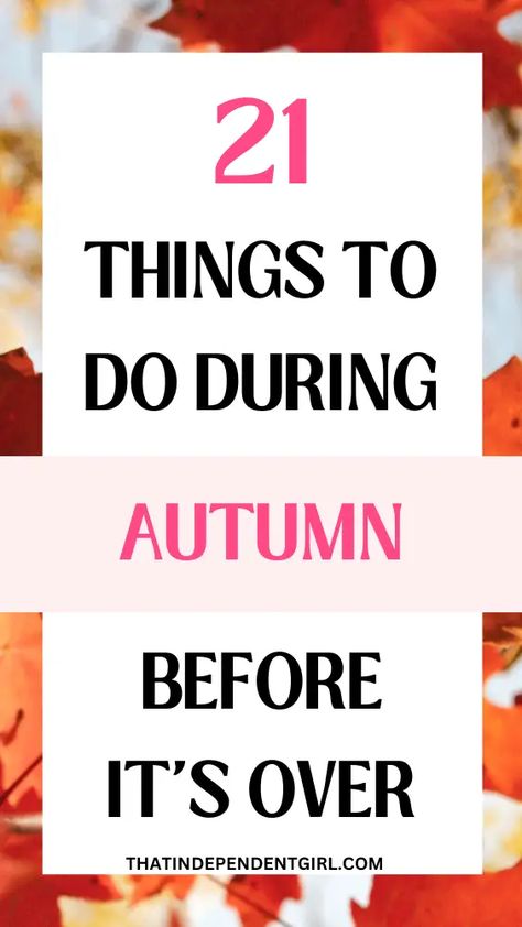 21 Fall self-care ideas for a nice fall season - That Independent Girl Challenge Self Care, Fall Self Care, Fall Checklist, Independent Girl, Fall Planning, Self Love Books, Self Care Challenge, Independent Girls, Autumn Party