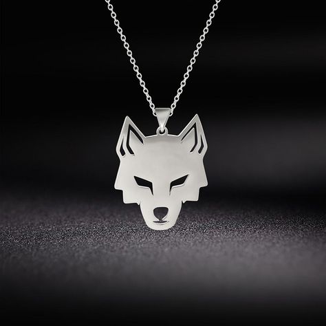 Cheap Pendant Necklaces, Buy Quality Jewelry & Accessories Directly from China Suppliers:Myshape Wolf Head Stainless Steel Pendant Necklace Enjoy ✓Free Shipping Worldwide! ✓Limited Time Sale ✓Easy Return. Nordic Wolf, Cat Necklace Gold, Wolf Necklace, Wolf Head, Unisex Necklace, Pattern Animal, Cat Necklace, Stainless Steel Pendant, Choker Necklaces