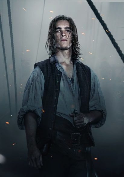 Henry Turner Henry Turner, Dead Men Tell No Tales, Brenton Thwaites, Dark Tide, Dark Princess, Cedric Diggory, Captain Jack Sparrow, Pirate Life, Captain Jack