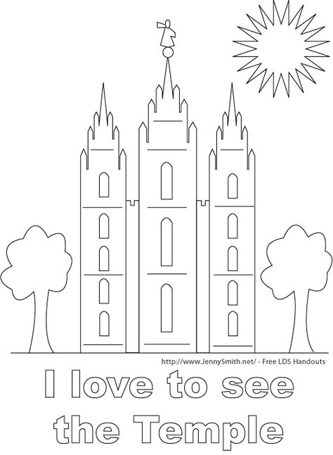 Love To See The Temple Colorme   File Type  Image Gif Size  20 72kb Temple Coloring Page, Lds Handouts, Lds Clipart, Lds Nursery, General Conference Activities, Lds Coloring Pages, Solomons Temple, Lds Lessons, Lds Printables