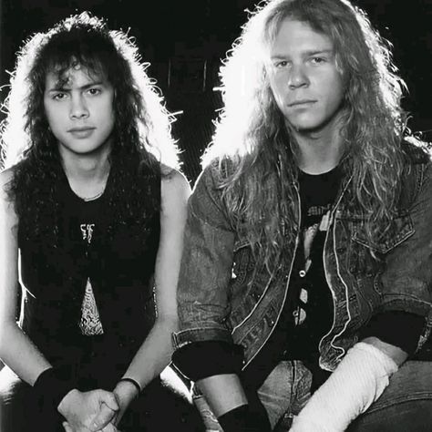 Kirk Hammett And James Hetfield, Kirk And James, James Metallica, Kirk Metallica, Bob Rock, Dave Mustaine, Kirk Hammett, James Hetfield, Thrash Metal