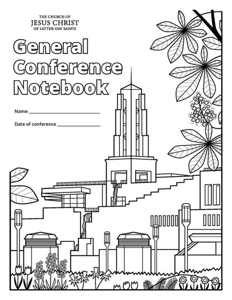 General Conference Coloring Pages, Conference Coloring Pages, Lds Conference Activities, General Conference Activities For Kids, General Conference Notebook, General Conference Printable, Lds General Conference Activities, General Conference Notes, General Conference Packets