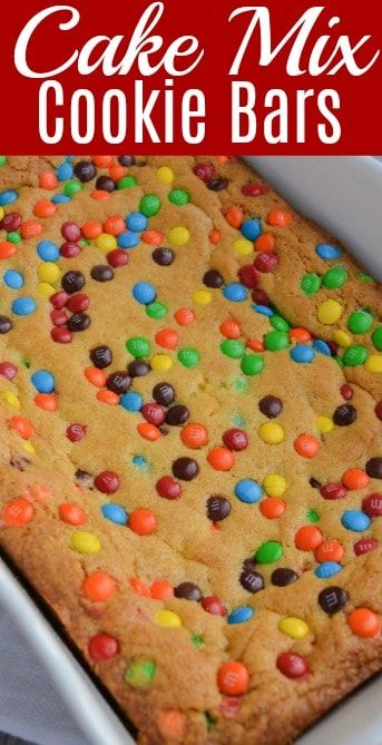 Lazy Cake Mix Cookie Bars, Lazy Cookies Recipe, Ricky Ricardo Cake, Heavenly Bars, Cake Mix Blondies, Colorado Recipes, Staff Retreat, Dessert Bars Recipes Easy, Cake Mix Bars