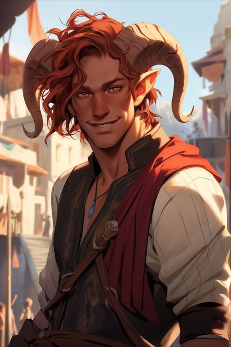 Satyr Dnd, Tiefling Sorcerer, Blood Hunter, A Darker Shade Of Magic, Dnd 5e Homebrew, Dnd Monsters, Fantasy Male, Dnd Art, Fantasy Inspiration