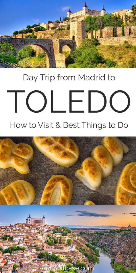 Toledo Day Trip from Madrid: Things to Do & How to Visit (+Map) Galapagos Islands Travel, Toledo Cathedral, Plan A Day, Europe Train Travel, Best Cities In Europe, Visit Madrid, Spain Trip, Europe 2024, Spain Itinerary