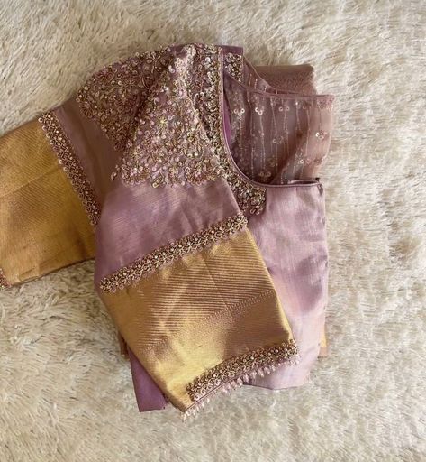 Tissue Saree Blouse Designs, Tissue Saree Blouse, Aari Work Blouse Design, Magam Work Designs, Lace Blouse Design, Latest Bridal Blouse Designs, Pattu Saree Blouse Designs, Latest Blouse Designs Pattern, New Saree Blouse Designs