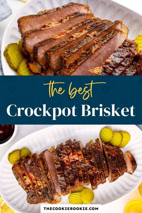 Beef Brisket Flat Recipes Crockpot, Crockpot Recipes Brisket, Different Ways To Cook Brisket, Slow Cooked Brisket Recipes, Slow Cooker Brisket Recipes Crock Pots, Flat Brisket Recipes Slow Cooker, Crockpot Beef Brisket Recipes, Crockpot Brisket Recipes Slow Cooker, Crock Pot Brisket Slow Cooker