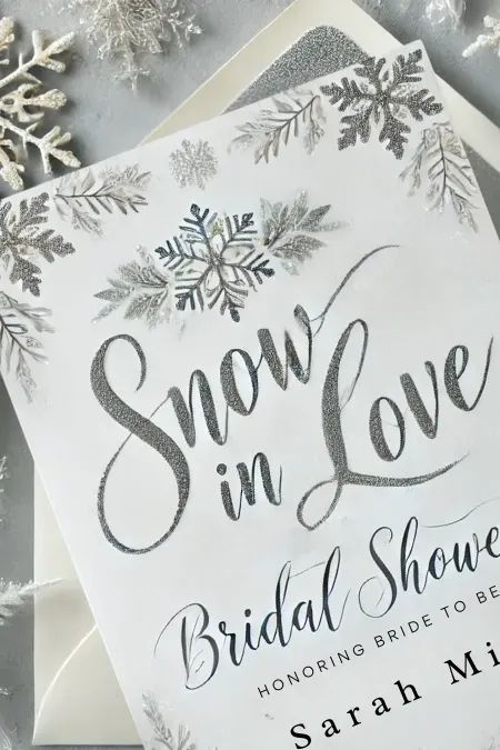 Winter Themed Bridal Shower Ideas Themed Bridal Shower Ideas, Snow In Love, Christmas Bridal Showers, Winter Bridal Showers, Creative Party Ideas, Winter Centerpieces, Themed Bridal Shower, Mason Jar Flowers, Wine Tasting Party