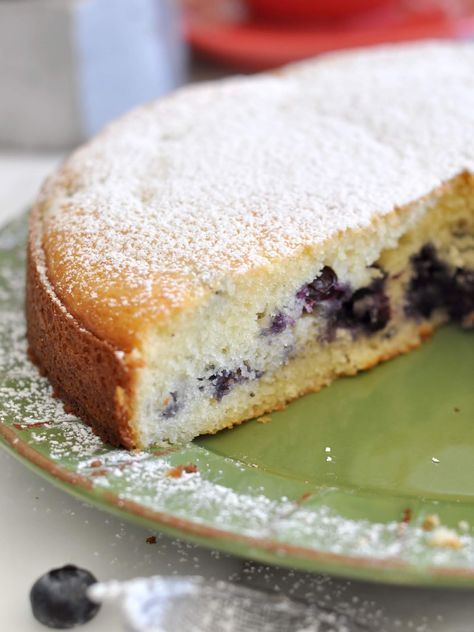 Cooking with Manuela: Ricotta and Blueberry Cake Ready in Just One Hour Ricotta And Blueberries, Blueberry Powder, Ricotta Cake, Lemon Ricotta, Blueberry Cake, Springform Pan, Something Sweet, Find Recipes, Ricotta