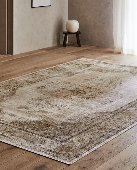 Viscose Rug, Vintage Area Rugs, Natural Tones, Zara Home, Bedroom Rug, States Of America, Shag Rug, United States Of America, Vintage Rug