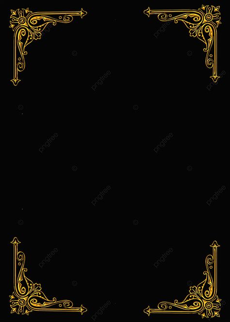 Latar Belakang Hitam Corak Emas Black And Gold Background Design, Black And Gold Template, Background Black And Gold, Black And Gold Logo Background, Black Golden Background Design, Gold And Black Background, Om Art, Frame Border Design, Background Design Vector