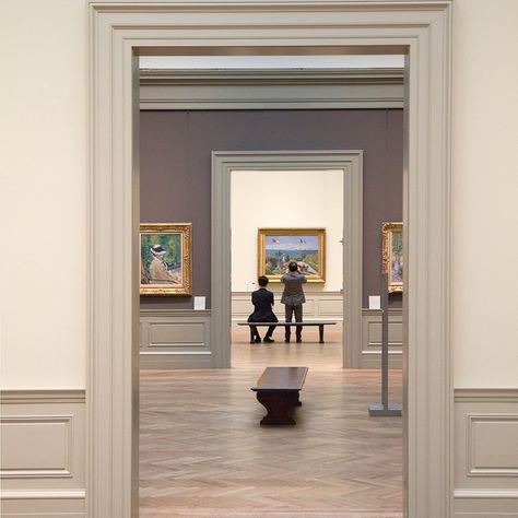 All sizes | Looking at art | Flickr - Photo Sharing! They are looking at my favorite Monet. I've stood in that spot too. Beautiful. متحف فني, You Are My Moon, Mood And Tone, Korean Aesthetic, Beige Aesthetic, Brown Aesthetic, Aesthetic Themes, Charleston Sc, White Aesthetic