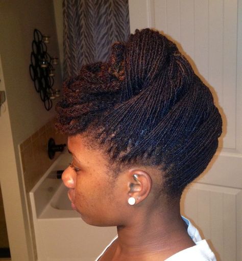 Wedding Hairstyles Long, Sisterlocks Styles Updo, Sister Locks, Sisterlocks Styles, Loc Inspiration, Micro Locs, Loc Hairstyles, Sister Locs, Nappy Hair