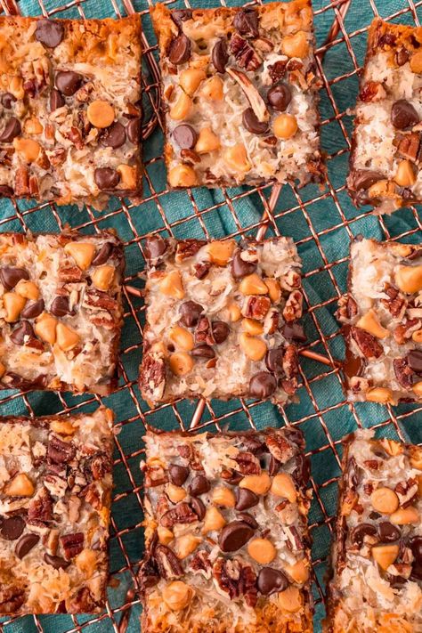 7 Layer Cookie Bars, Layer Cookie Bars, Billionaire Bars, 7 Layer Cookies, Dolly Bars, Hello Dolly Bars, Butterscotch Bars, 7 Layer Bars, Layer Bars